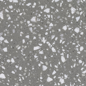 Coloris Terrazzo Grigio acrylique naturelle